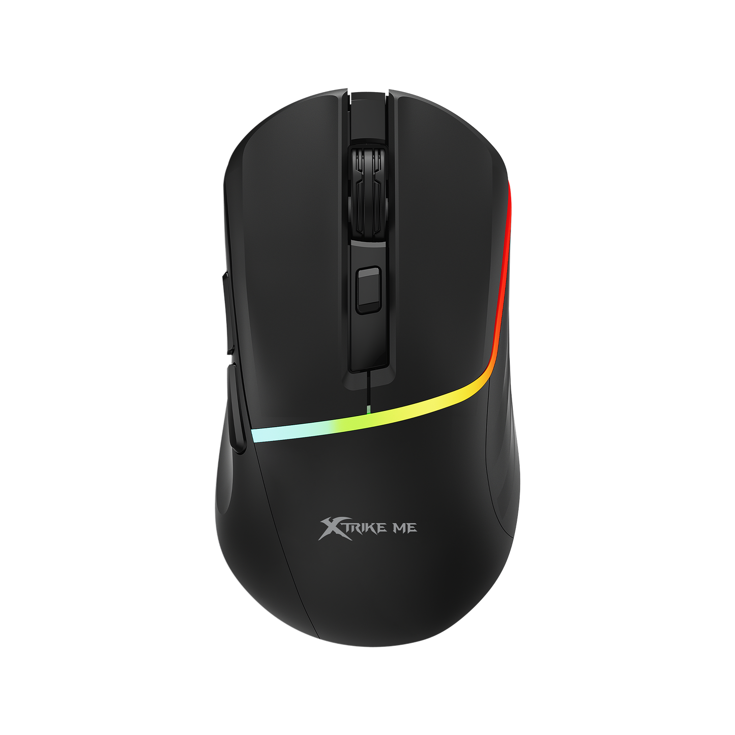 Xtrike Me GM-322 Gaming Mouse Wired USB | 7200DPI Optical Mouse / 7 Buttons / 1000Hz | Colorful RGB Backlit Optical Gaming Mice for PC Laptop Gamer (Black)