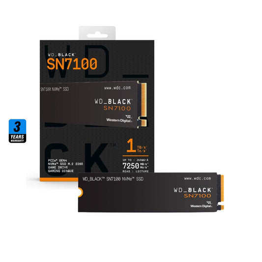 WD BLACK SN7100 1TB | 7250MB/s M.2 NVME | PCIe 4.0