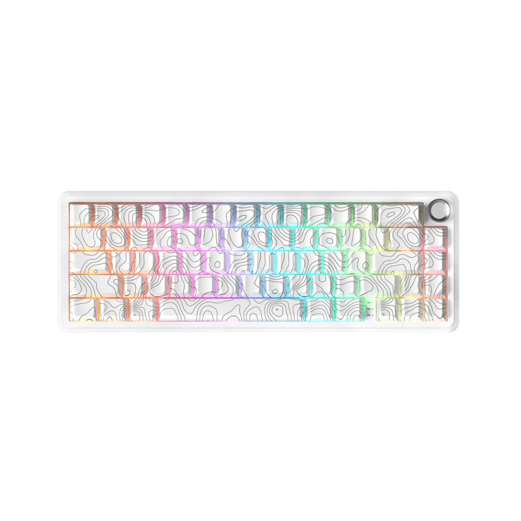 ATTACK SHARK X65 PRO Magnetic Keyboard | White Contours