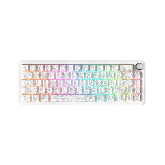 ATTACK SHARK X65 PRO Magnetic Keyboard | White Contours