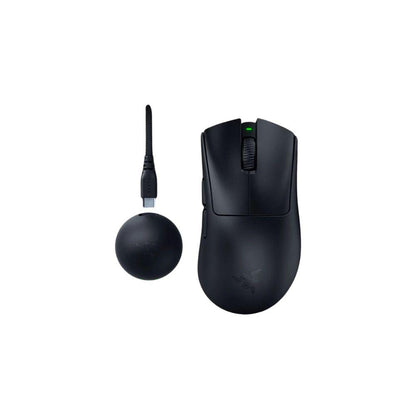 Razer DeathAdder V4 Pro Wireless Gaming Mouse | Ultra-Lightweight 56 g | Focus Pro 45K Optical Sensor | Up to 150 h Battery | HyperSpeed Wireless Gen-2 | 8000 Hz Polling | 6 Programmable Buttons