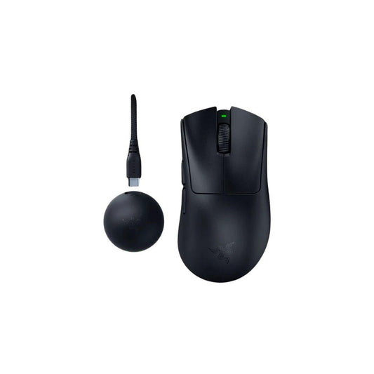 Razer DeathAdder V4 Pro Wireless Gaming Mouse | Ultra-Lightweight 56 g | Focus Pro 45K Optical Sensor | Up to 150 h Battery | HyperSpeed Wireless Gen-2 | 8000 Hz Polling | 6 Programmable Buttons