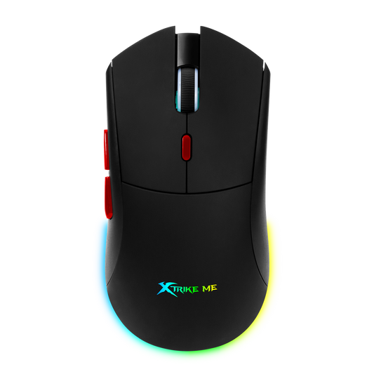 Xtrike Me GW-613 RGB Wired Gaming Mouse | Adjustable DPI 1200/2400/3200 | 6 Buttons | 7-Color Backlight | Optical Sensor for PC/Mac/iOS/Android