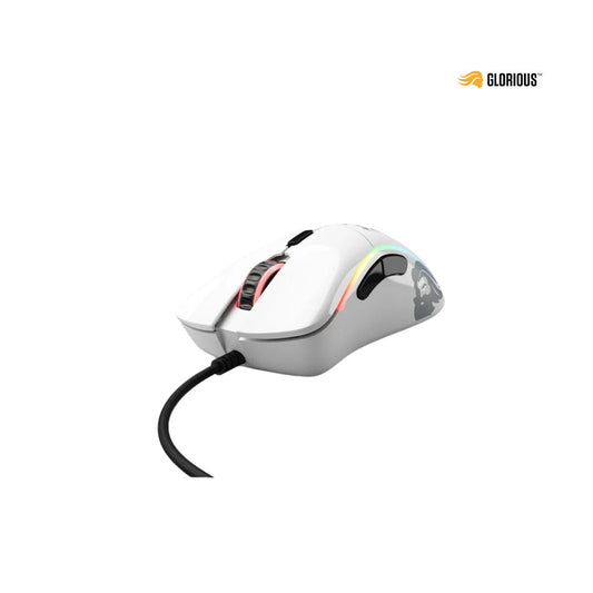 Glorious Gaming Model D Wired Gaming Mouse | Glossy White