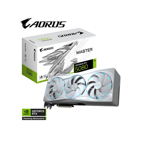 GIGABYTE AORUS GeForce RTX 5080 MASTER ICE 16GB