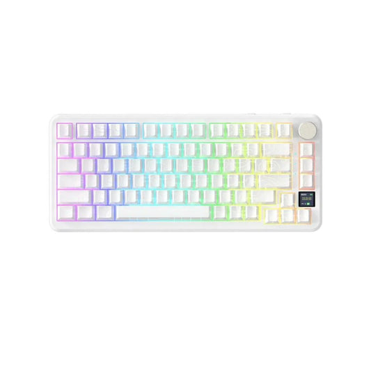 ATTACK SHARK X85 Pro Wireless Mechanical Keyboard | White Contours
