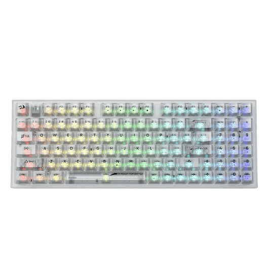 Redragon IRELIA K658CT PRO RGB 90% | USB-C wired | BT | 2.4 GHz wireless Translucent Crystal Switch
