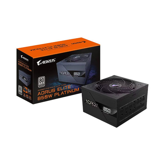 Gigabyte AORUS ELITE GP-AE850PM | Full Modular | 850W 80+ Platinum | PCIe 5.1 | Black