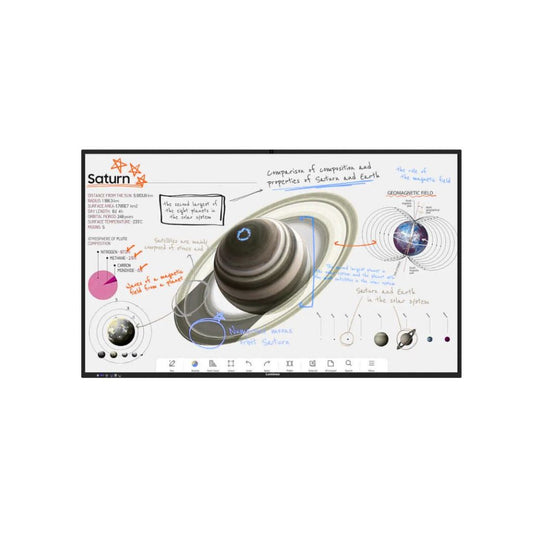 Luminex Smart panel interactive 65- inch Smart Interactive UHD 4K | Bulit-In | Android 13.0