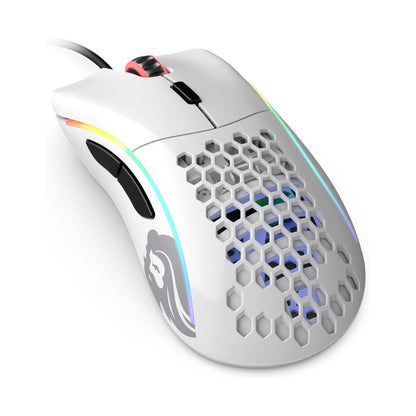 Glorious Gaming Model D Minus Wired Gaming Mouse | Glossy White