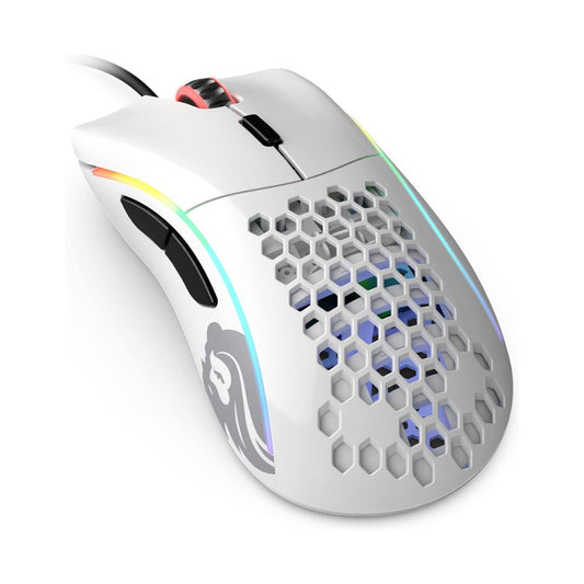 Glorious Gaming Model D Minus Wired Gaming Mouse | Glossy White