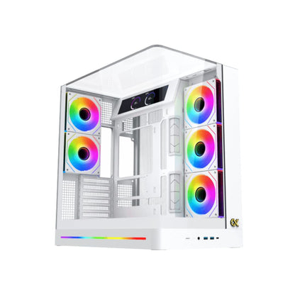 Xigmatek Pano II Arctic Mid Tower Case | White