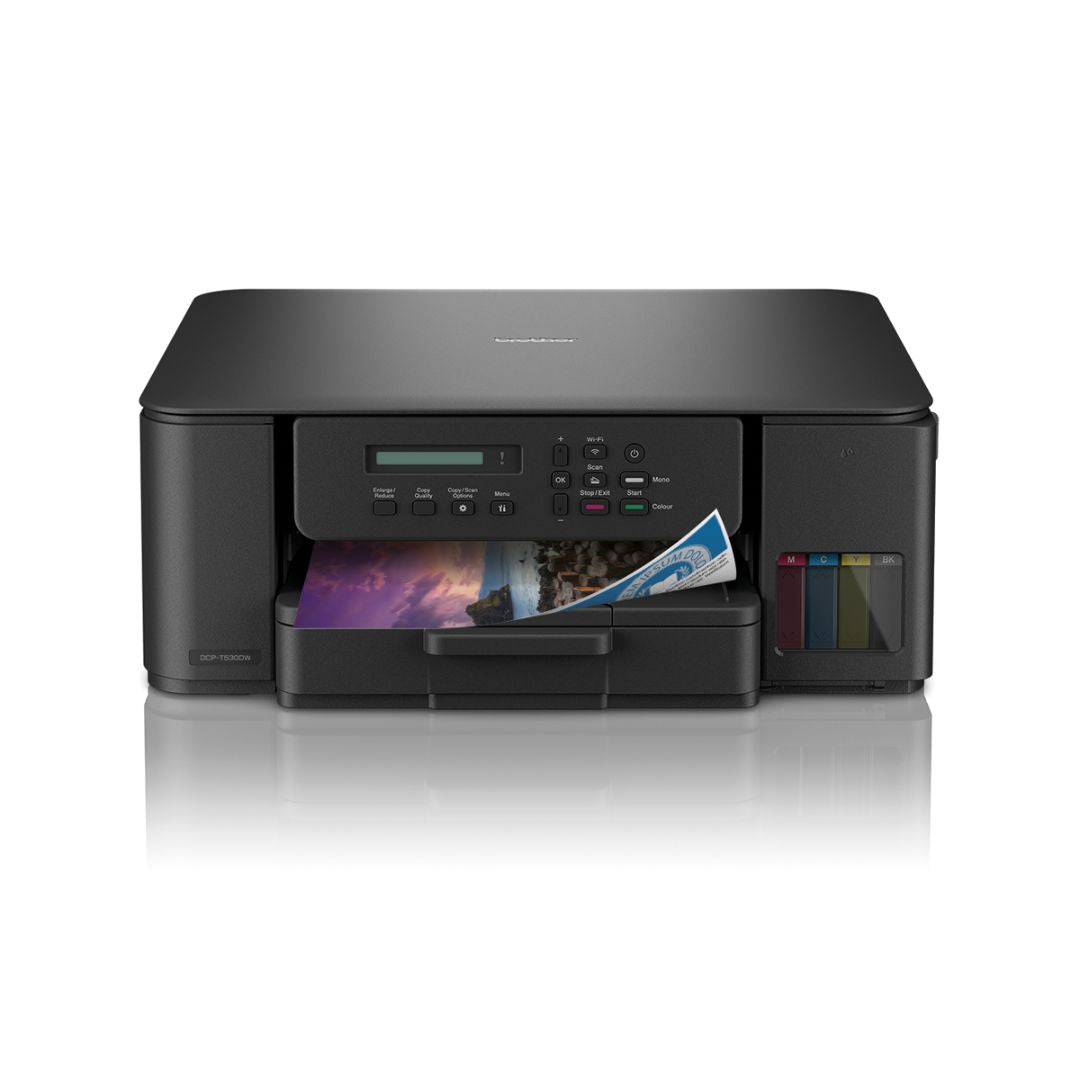 Brother Inkbenefit DCP-T530DW | Compact 3-in-1 Ink Tank Color Printer