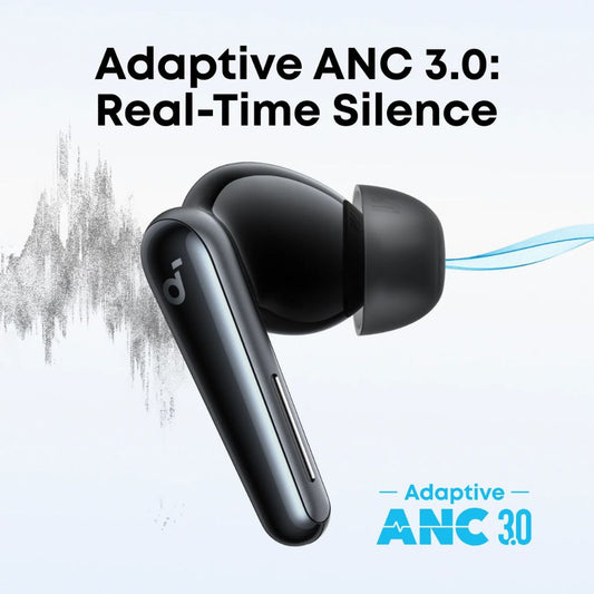 Anker soundcore Liberty 5 Noise-Cancelling Earbuds | Black