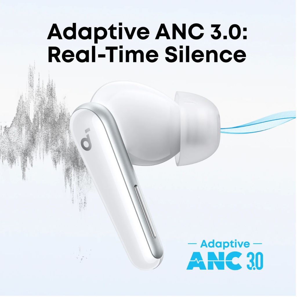Anker soundcore Liberty 5 Noise-Cancelling Earbuds | White