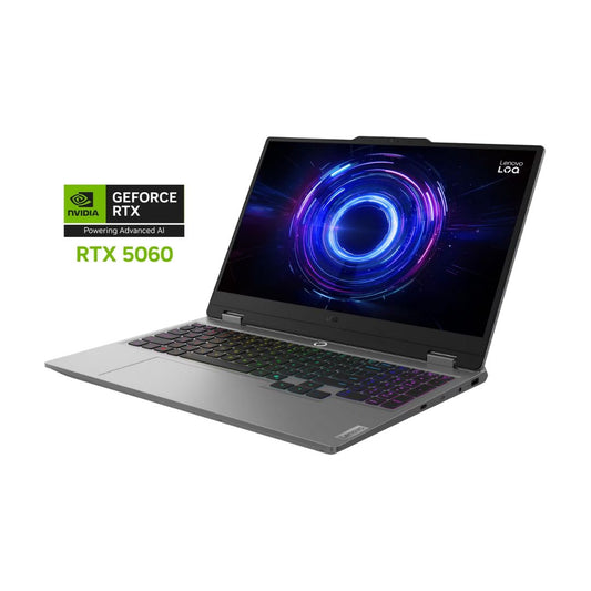 Lenovo LOQ 15IRX10 | (2LUS) Intel Core i7-13650HX | RAM 16GB | SSD 512GB | RTX 5060 8GB | 15.6 Inch FHD IPS 144Hz | Luna Gray