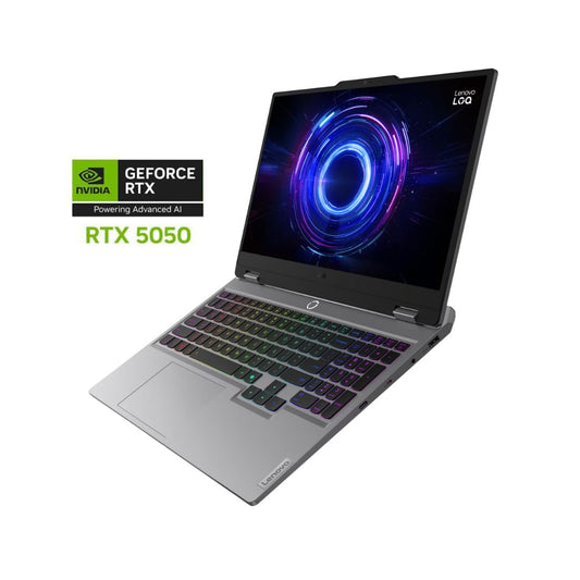 Lenovo LOQ 15IRX10 | (YPPS) Intel Core i7-13700HX | RAM 16GB | SSD 512GB | RTX 5050 8GB | 15.6 Inch Inch FHD IPS 144Hz | Luna Grey