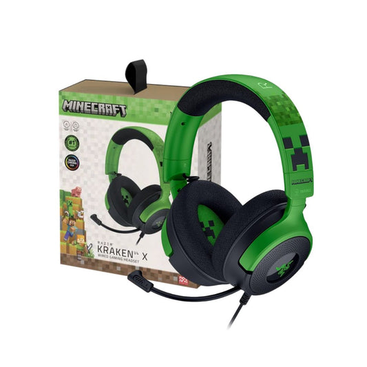 Razer Kraken V4 X Gaming Headset | Minecraft Edition
