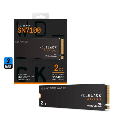 WD BLACK SN7100 2TB | 7250MB/s M.2 NVME | PCIe 4.0