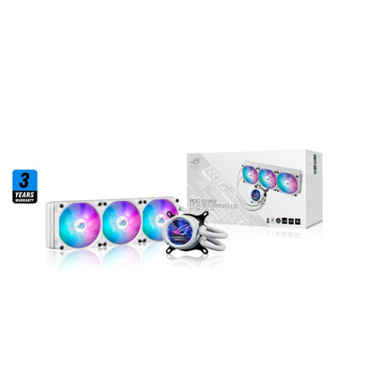 ASUS ROG Strix LC III 360 ARGB White | LCD