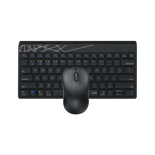 Rapoo 8000M | Multi Device | Wireless | Ultra slim | Combo Kit