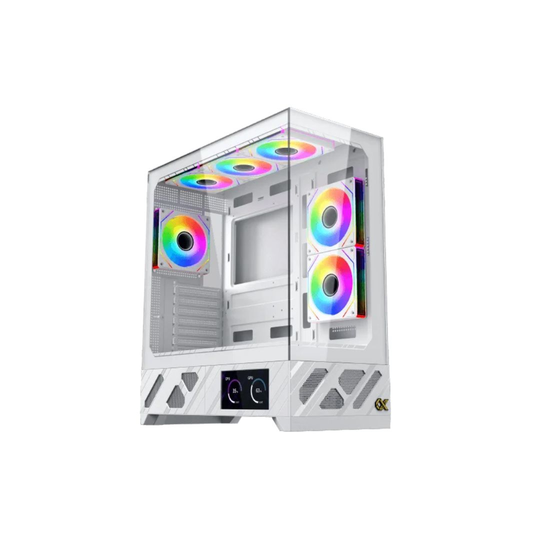 Xigmatek Alphard Pro Arctic Mid Tower Case | White