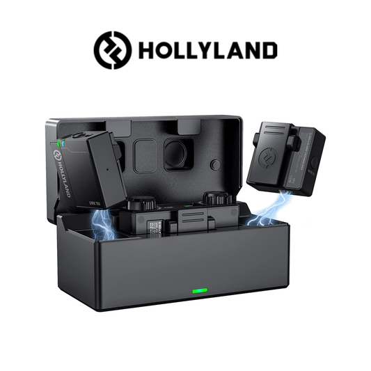 Hollyland LARK 150 Duo | Wireless Lavalier Microphone