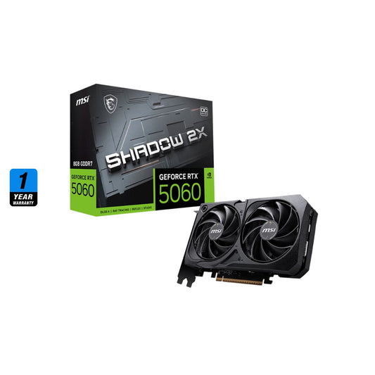 MSI GeForce RTX 5060 SHADOW 2X OC | 8GB