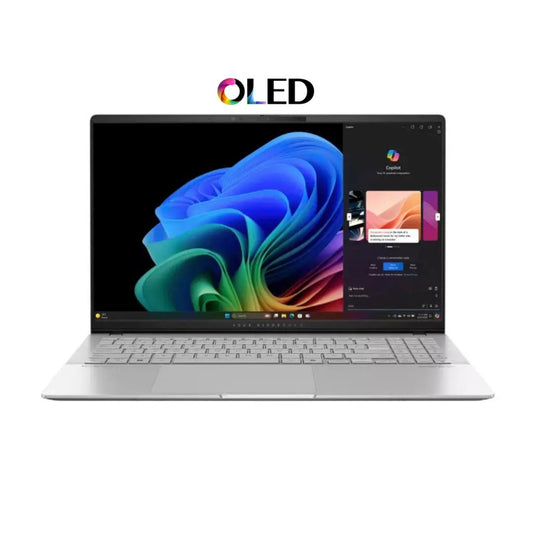 Asus Vivobook S 15 K5507QA-MA048W | Snapdragon X Plus | RAM 16GB | 1TB SSD | Qualcomm Adreno | 15.6 3K OLED 120Hz | Cool Silver