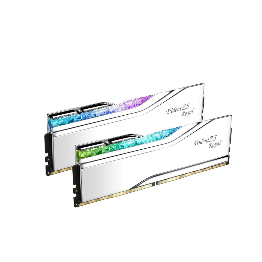 DDR5 PC G SKILL Trident Z5 Royal 64GB (2x32GB) 6400MHz CL32 | Silver