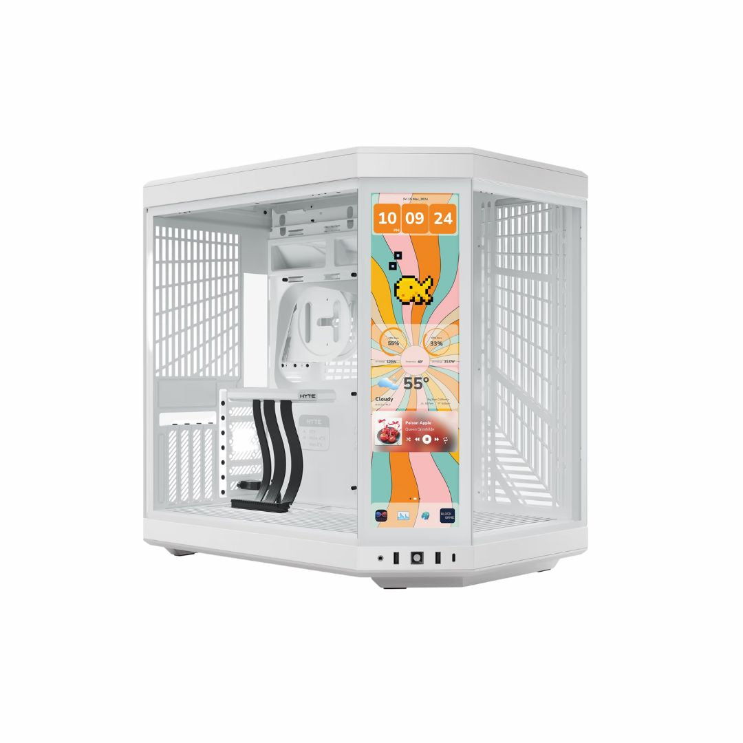 HYTE Y70 touch infinite Mid Tower ATX Case | Snow White