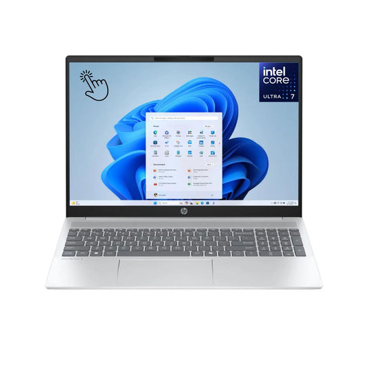 HP OmniBook 5 16-AF1017WM | Ultra 7-255U | RAM 16GB | SSD 1TB | Intel Graphics | 16 Inch WUXGA IPS Touch | Silver
