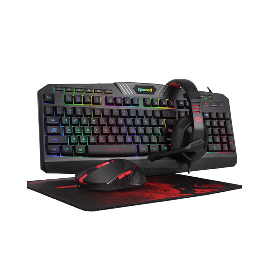 Redragon S101-BA 4-IN-1 Full Gaming Combo | Black