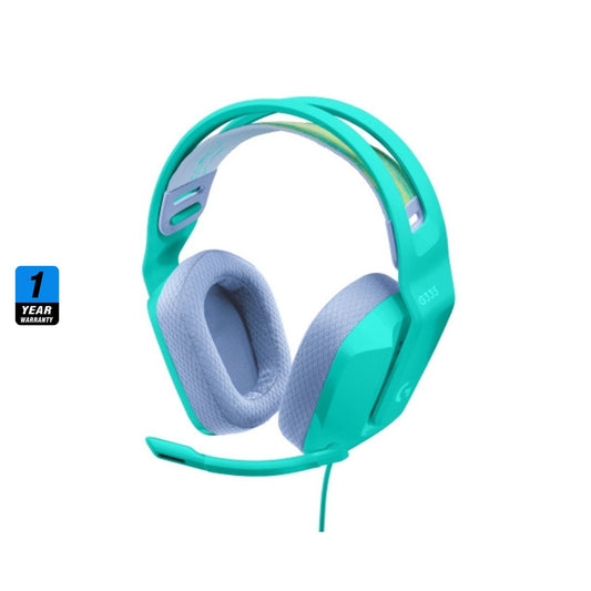 Logitech G335 Wired Gaming Headset | Mint