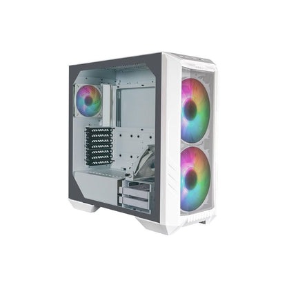 Cooler Master HAF 500 Mid Tower 3 Fan | White