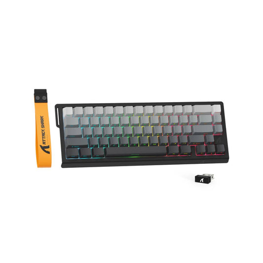 ATTACK SHARK X68 Pro Magnetic Wireless Mechanical Keyboard | Moonlit Black