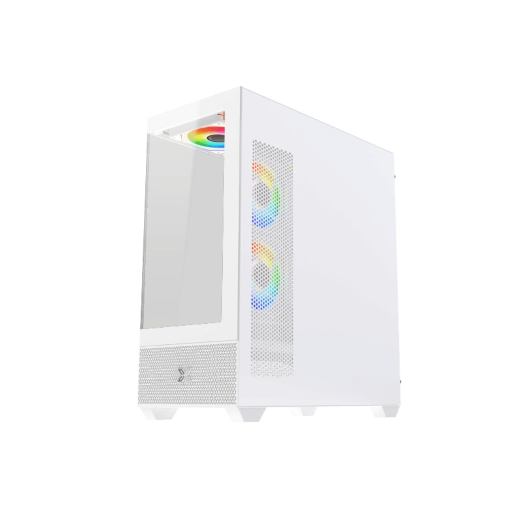 Xigmatek Alphard Arctic Mid Tower Case | White
