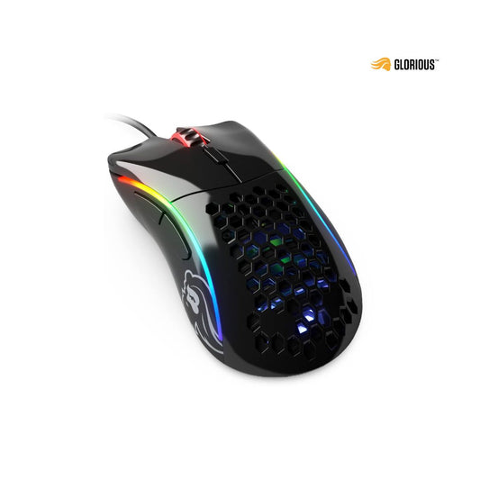 Glorious Gaming Model D Minus Wired Gaming Mouse | Glossy Black