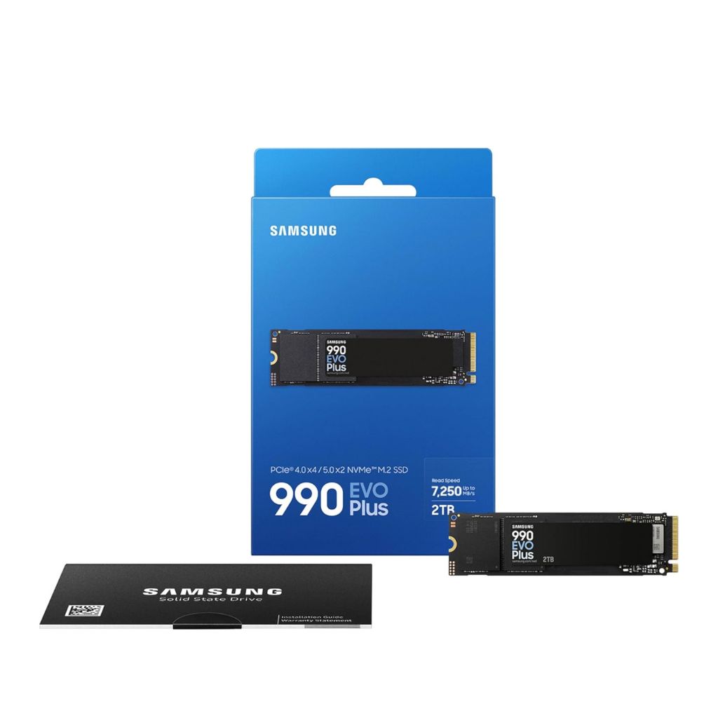SAMSUNG 990 EVO Plus 2TB | PCIe 4.0 | 7 | 150Mb/s | NVMe