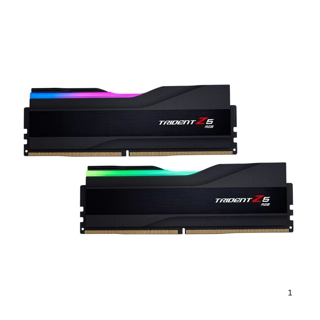 G.SKILL Trident Z5 RGB DDR5 64GB (2x32GB) 6000MHz CL36 | XMP & EXPO | Black
