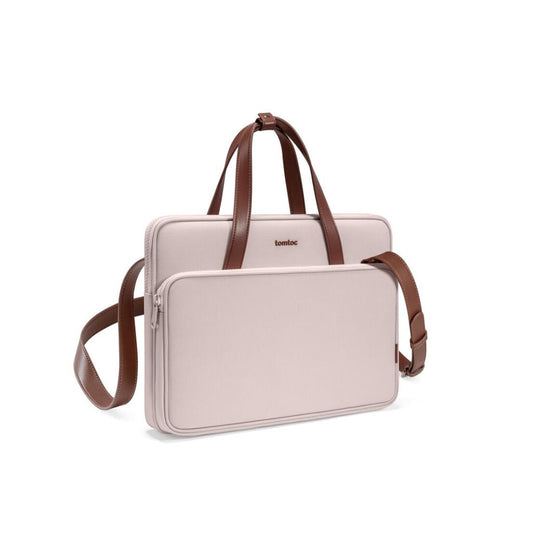 Tomtoc Versatile A12 Laptop Shoulder Bag 13.5 inch | Pink