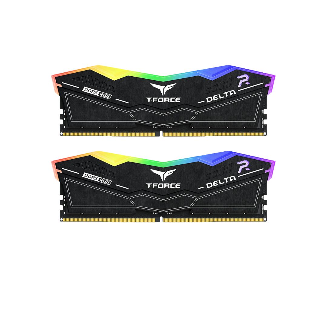 TEAMGROUP T-Force Delta RGB DDR5 Ram 16GB (2x8GB) 6000MHz CL38 | Black