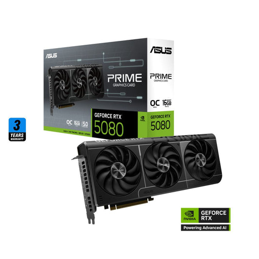 ASUS PRIME GeForce RTX 5080 16GB GDDR7 OC Edition