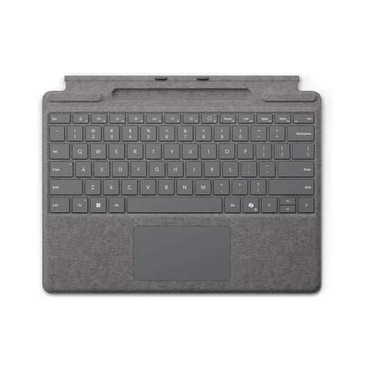 Microsoft Surface Pro Signature 8XA-00251 Keyboard ( With Pen Storage ) | Arabic Layout | Platinum