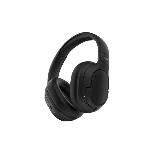 Belkin SoundForm Isolate Noise Cancelling Over-Ear Headphones | Black