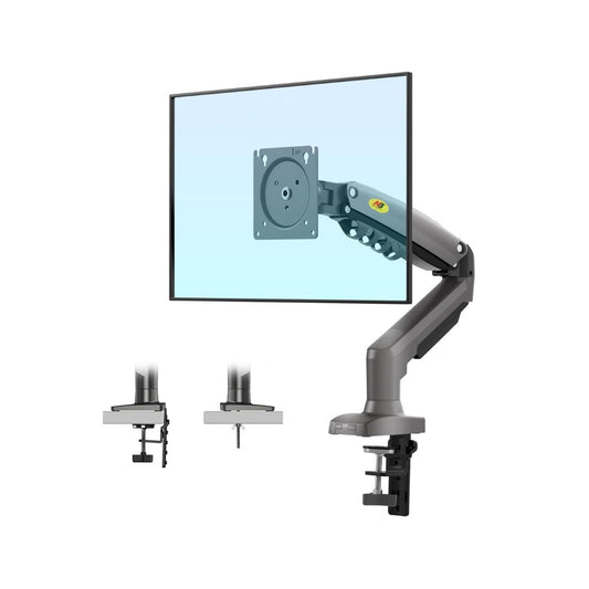 NB F80 Single Monitor Desk Mount Up for 17"-32"