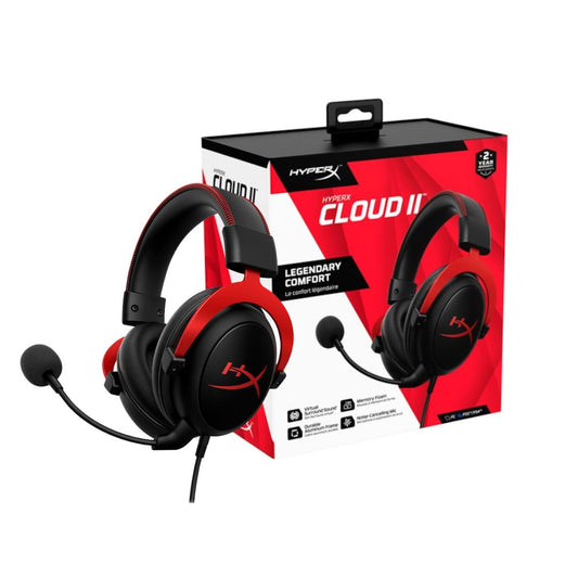 HyperX Cloud II Wired Gaming Headset | Black