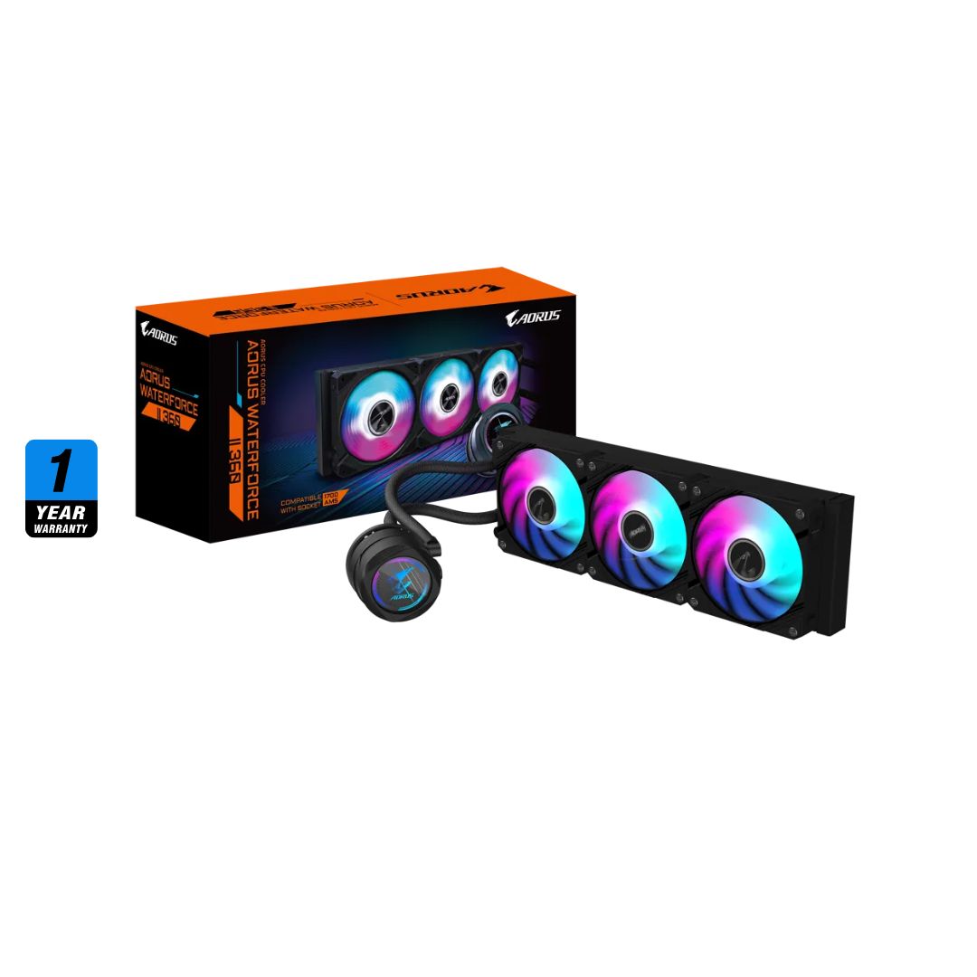 GIGABYTE AORUS WATERFORCE II 360 | Black