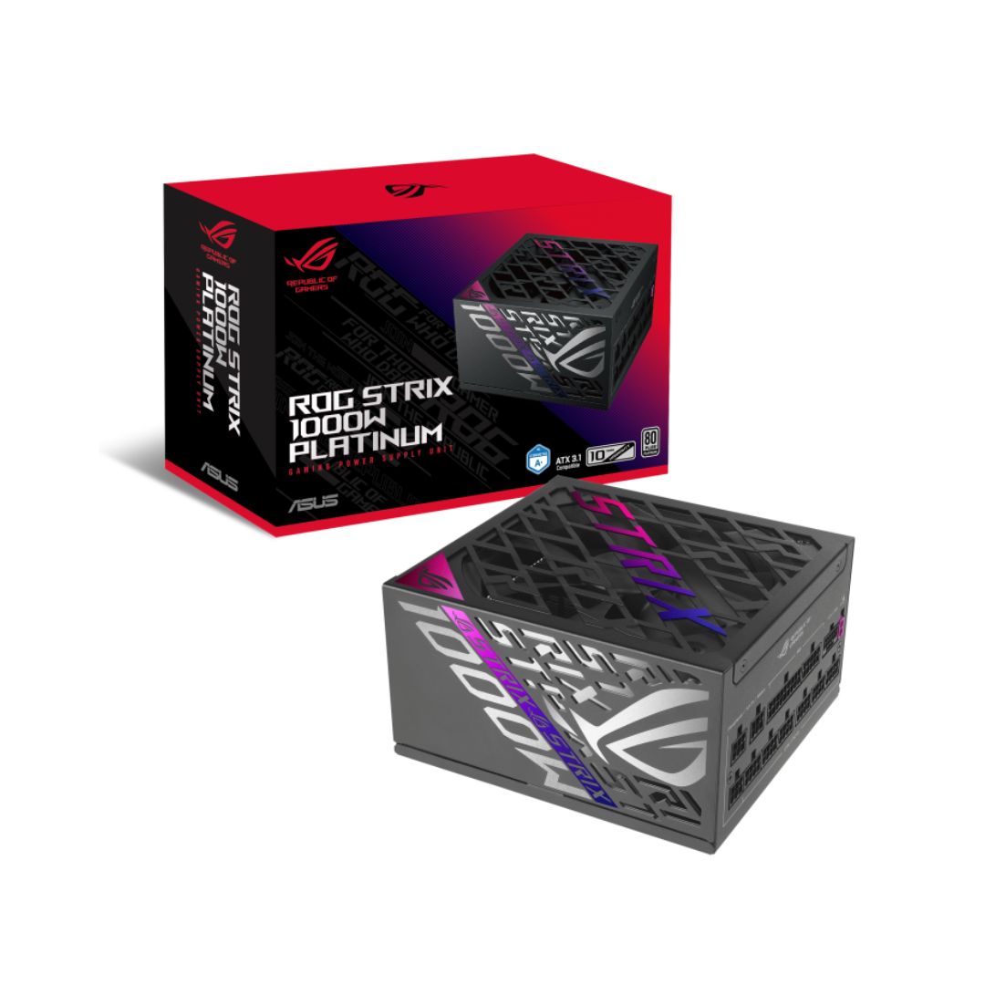 ASUS ROG STRIX GAMING 1000P | Full Modular | 1000W 80+ Platinum | PCIe 5.1 | Black