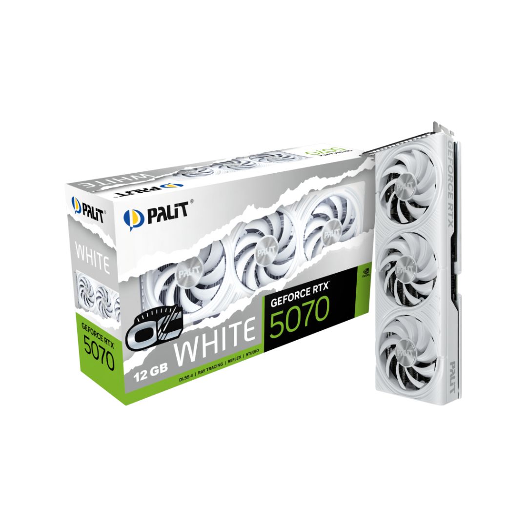 Palit GeForce RTX 5070 White 3X | 12GB